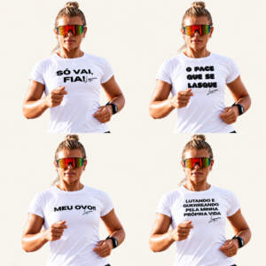 Camiseta LIZ Que Corre  | Poliamida com Proteção UV